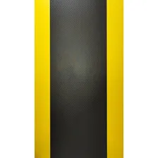 10 Manta Eva Protetor Parede 80x100 Garagem Estacionamento Cor Preto E Amarelo Foto mini 2