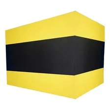 10 Manta Eva Protetor Parede 80x100 Garagem Estacionamento Cor Preto E Amarelo Foto mini 1