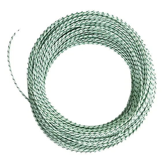 10 Metros Cabo Alta Temperatura Silicone Fibra 1,5 Mm Foto 1