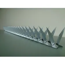 10 Metros De Lança Dupla Galvanizada Para Muro Espeto Ninja Foto mini 4