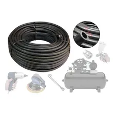10 Metros Mangueira Borracha Para Compressor 1/2 Pol 300 Psi Cor Preta Foto mini  3