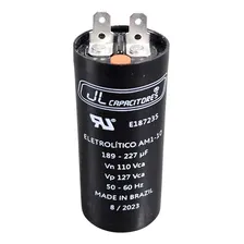 10 Mini Capacitor 189-227uf Marca Jl Micro Eletrolítico Foto mini 2