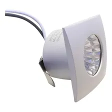 10 Mini Spot Led Dicr贸ica 1w Cob Quadrado Branco Frio - Ctb Foto mini 2