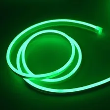10 Mt Mangueira Led Neon Flexivel Verde + Conector Foto  mini 1