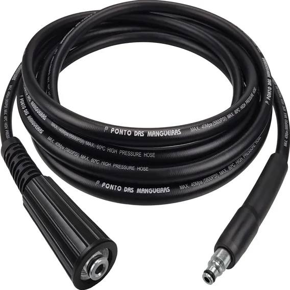 10 Mts Mangueira P/ Lava Jato Black Decker 1300wts Pw1360-b2 Foto 1