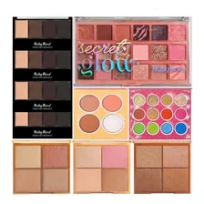 10 Paletas De Sombras Ruby Rose Matte Nude Pocket Atacado Cor da sombra Sortidas Foto  mini 1