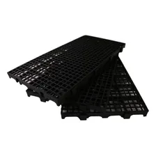 10 Palete / Pallets / Pisos E Estrados Em Plástico Cinza Foto mini  2