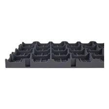 10 Palete / Pallets / Pisos E Estrados Em Plástico Cinza Foto mini 4