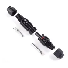 10 Par Conector Mc4 Fotovoltaico + Par Chave Aperto Mc4 Foto mini 4