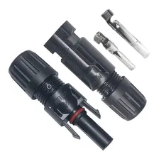 10 Par Conector Mc4 Fotovoltaico + Par Chave Aperto Mc4 Foto mini 3