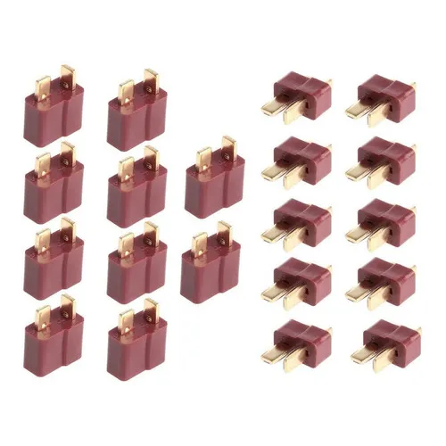 10 Pares De Plug Conector Deans T Para Baterias Lipo Foto 1