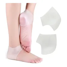 10 Pares Protetor Calcanhar Gel Silicone Palmilha Unissex Foto mini 3