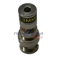 10 Pçs Conector Bnc Hd Para Cabo 3mm - Profissional Foto mini 3