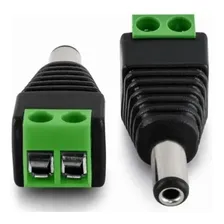 10 Pçs Conector Plug P4 Macho Borne Camera Cftv Fonte Foto mini 2