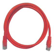 10 Pçs Patch Cord Cat6 Vermelho Cabo Rede Utp FlexĂvel 1,5m Foto mini 1