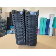 10 Peças Caixa Bin Organizadora Plástica Gaveteiro Nº5 Preto Foto mini 3