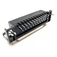 10 Peças - Conector Db25 Macho 90 Graus Solda Placa Foto mini 4
