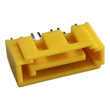 10 Peças Conector Sata Amarelo 7 Vias Solda Placa Foto mini 3