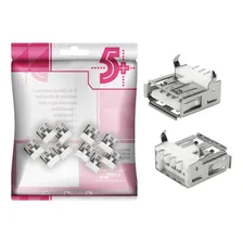 10 Peças Conector Usb Tipo A Fêmea 180° Para Placa Yh-usb01c Foto  mini 1