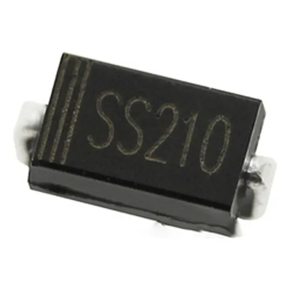 10 Peças Diodo Ss210 - Sr2100 - 2a 100v Sr210 Smd - Sma Foto 1