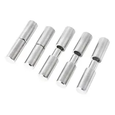 10 Peças Dobradiça Aço Inox 304 Não Passante (gonzo De 5/8') Foto mini 1