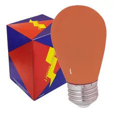 10 Peças Lâmpada Ps45 Pêra 25w 127v Vermelha Leitosa Foto mini 1