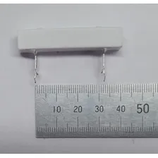 10 Peças Resistor Ceramica Porcelana 1r - 1ohms Ohms 10w Foto mini 4