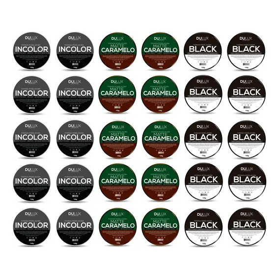 10 Pomada Incolor + 10 Matte + 10 Preta 150g Dulux Foto 1
