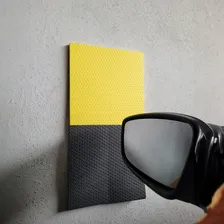 10 Protetor De Parede E Cantoneira Eva Dupla Função Garagem Cor Preto E Amarelo Foto mini 4