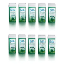10 Refil Cera Depilatória Algas Com Menta 100g - Depil Bella Foto  mini 1