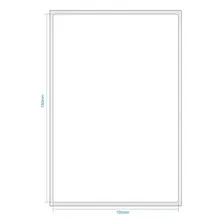 10 Rolos Etiqueta 100x150 Couchê Zebra Argox Elgin Cor Branco Foto mini 2