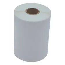 10 Rolos Etiqueta 100x150 Couchê Zebra Argox Elgin Cor Branco Foto mini 4
