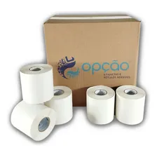 10 Rolos Etiqueta 60x40 Térmica Balança Cor Branco Foto  mini 1