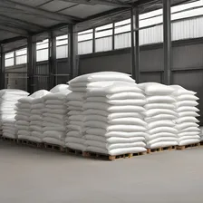 10 Saco Ráfia Grande 90x100 Laminado Entulho Reciclagem Cor Branco Foto mini  3