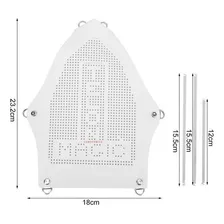 10 Sapata Universal Teflon Anti Brilho P/ Ferro Passar Roupa Foto mini 2