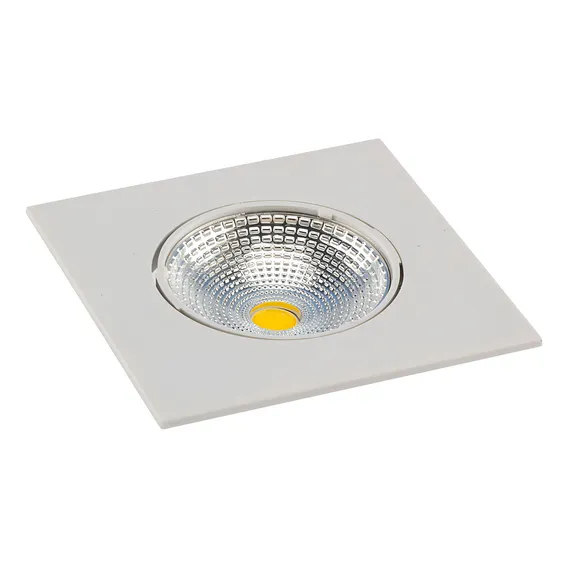 10 Spot De Led Quadrado Embutir Par20 7w Foto 1