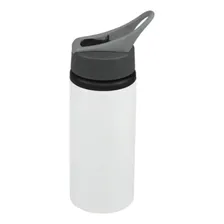 10 Squeeze AlumÃnio 600ml Garrafa Branco Foto mini 4