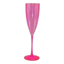10 Taças Champagne Rosa 180ml Foto mini 1