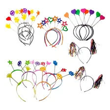 10 Tiaras Coloridas Para Festa Tiaras Divertidas Sortido Foto mini 4