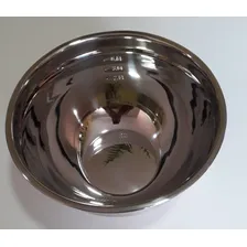 10 Tigela Bowl Bacia Saladeira Funda 4600ltr Aço Inox 30 Cm Foto mini 4