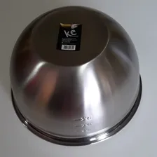 10 Tigela Bowl Bacia Saladeira Funda 4600ltr Aço Inox 30 Cm Foto mini 3