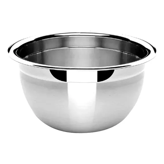 10 Tigela Bowl Bacia Saladeira Funda 4600ltr Aço Inox 30 Cm Foto 1