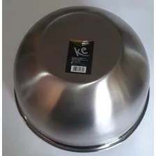 10 Tigela Bowl Bacia Saladeira Funda 4600ltr Aço Inox 30 Cm Foto mini 2