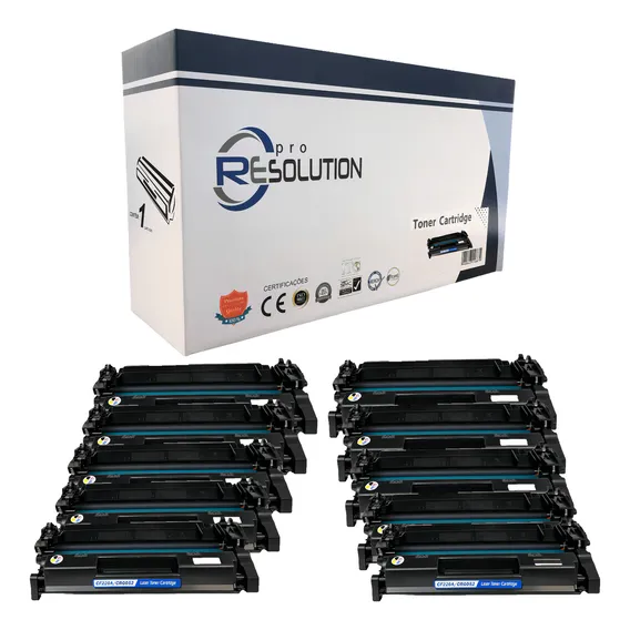 10 Toner Cf226a 226a 26a M426fdw M426dw M426fdn M402dn M402n Foto 1
