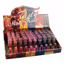 10 Un Batom Matte Cheiro De Fruta Bella Femme Foto mini 2