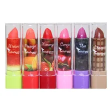 10 Un Batom Matte Cheiro De Fruta Bella Femme Foto mini 1