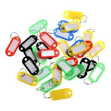 10 Un. Chaveiro Colorido Para Claviculário Com Janela Foto mini 4