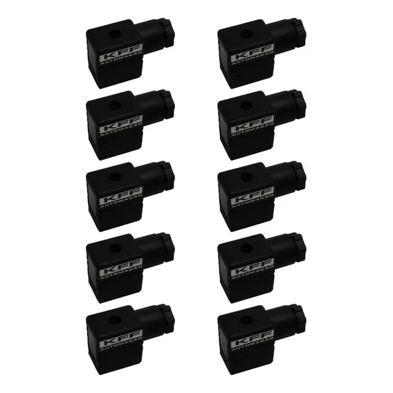 10 Un Conector Plug Elétrico Din 43650-b Solenoide Sem Led Foto 1