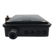 10 Un Mini Caixa De Atendimento Óptica Cto Ftth 4fo Multitoc Cor Preto Foto mini  2