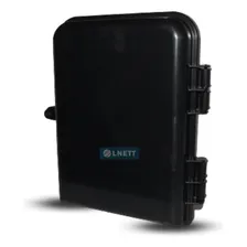 10 Un Mini Caixa De Atendimento Óptica Cto Ftth 4fo Multitoc Cor Preto Foto  mini 1